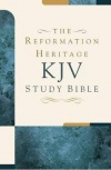 KJV Reformation Heritage Study Bible, Brown / Gray Imitation Leather